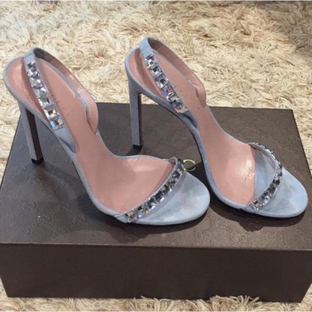 Gucci. Suede. Sparkly. Stunning!!